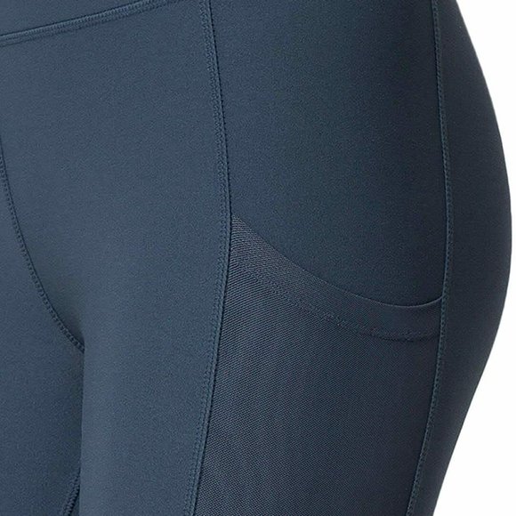 Mondetta Ladies' Side Pocket Tight, Blue, XX-Large LAST ONE - Picture 3 of 5
